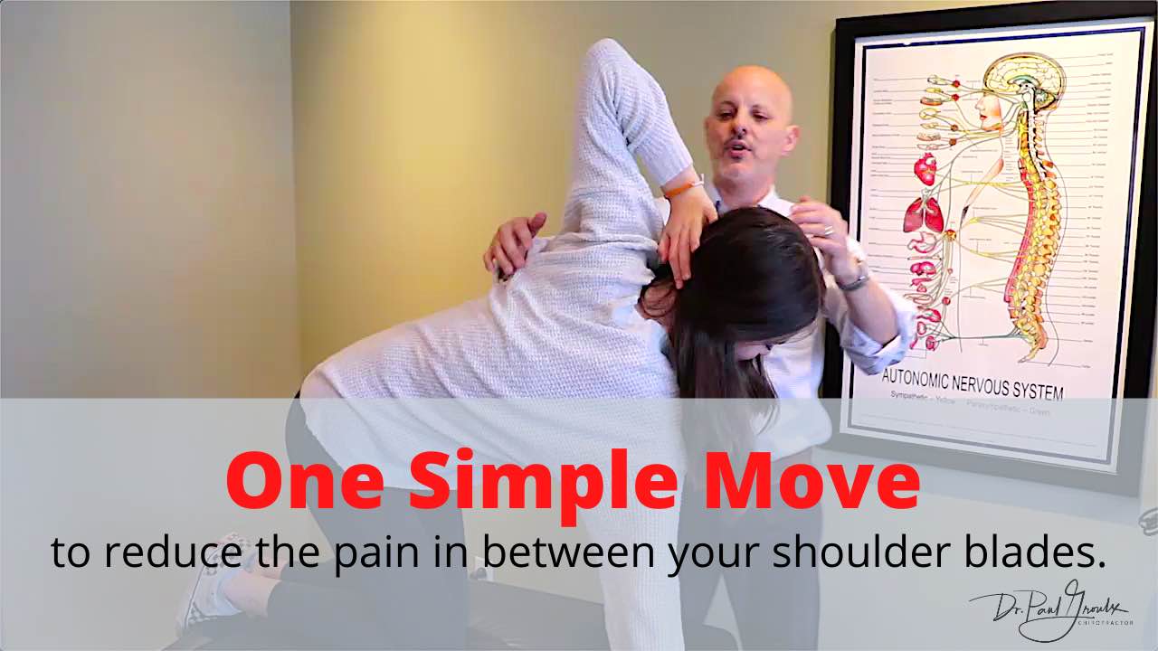 Stretches for Upper Back Pain in Between Shoulder Blades | Ottawa, ON